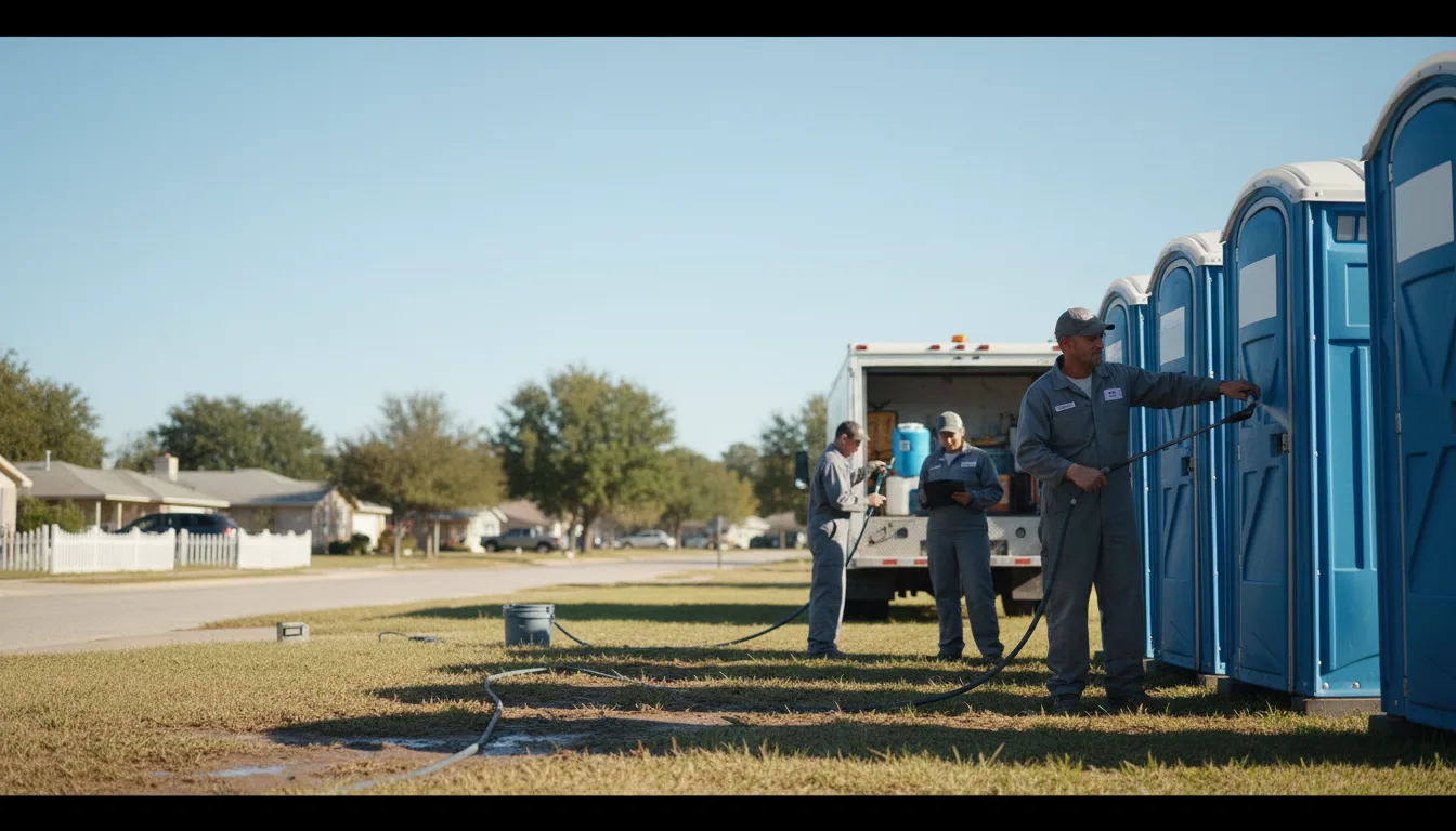 Long-Term Portable Toilet Rental in Ackley, IA near me